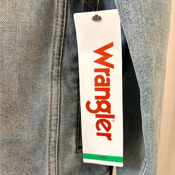 Wrangler Unisex Light Blue Denim Jacket - Picture 9 of 9